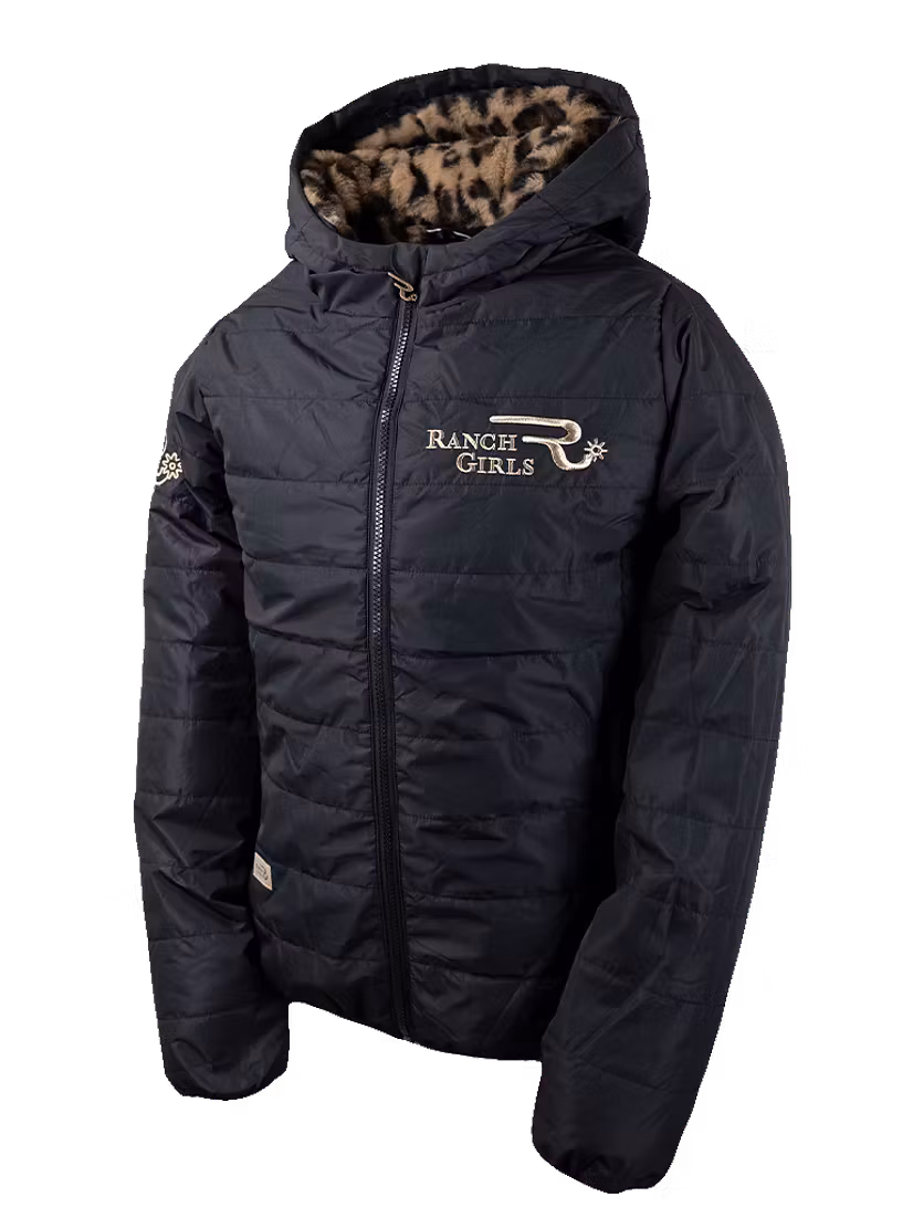Ranch Girls Transition Jacket Beth Black/Leo