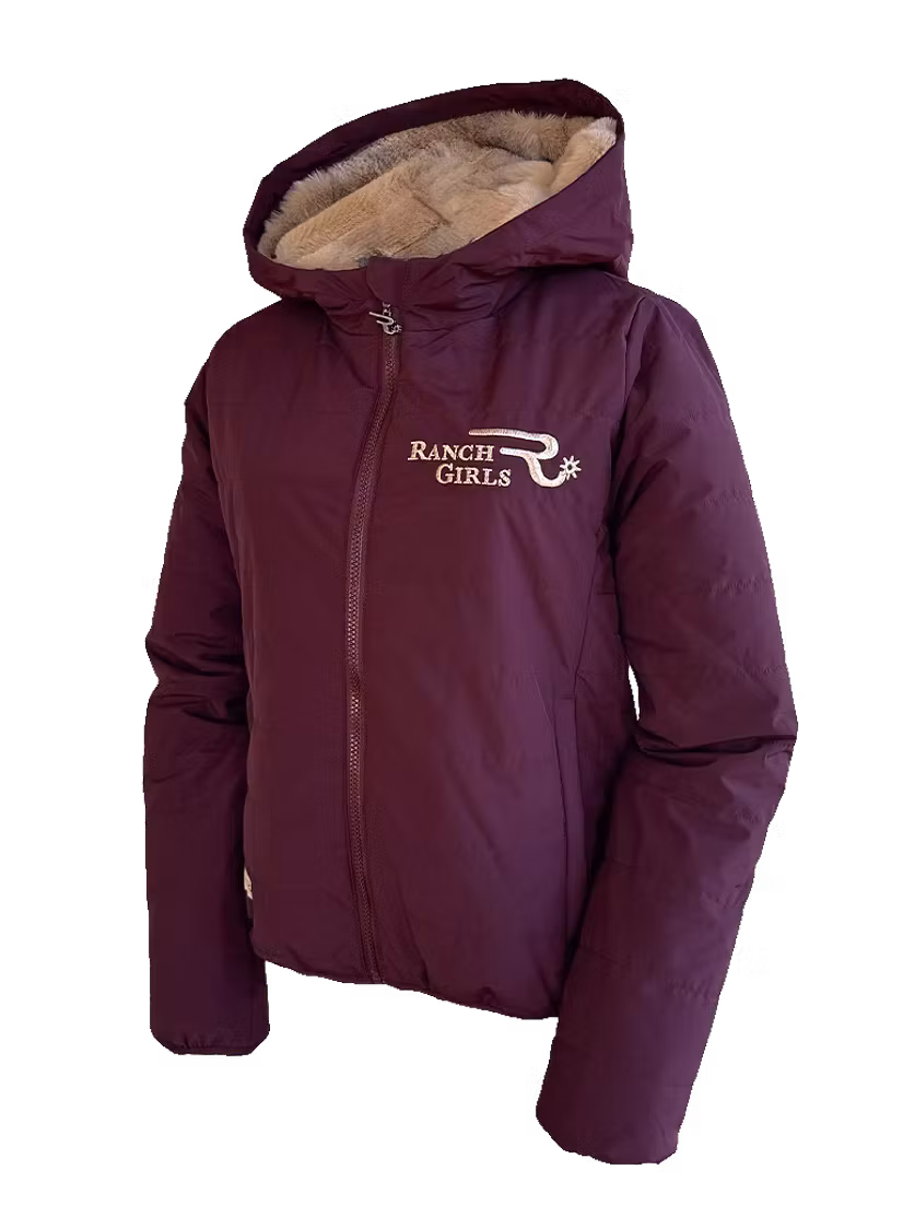 Ranch Girls Transition Jacket Beth Burgundy