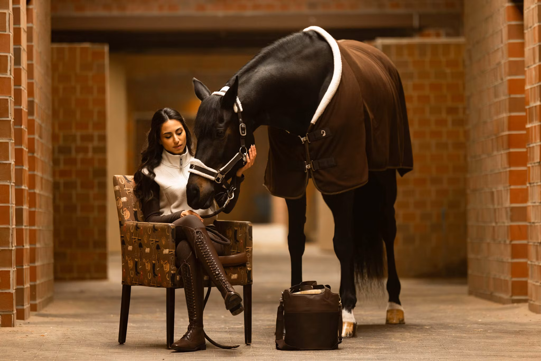 HKM Cooler Arezzo Mörkbrun