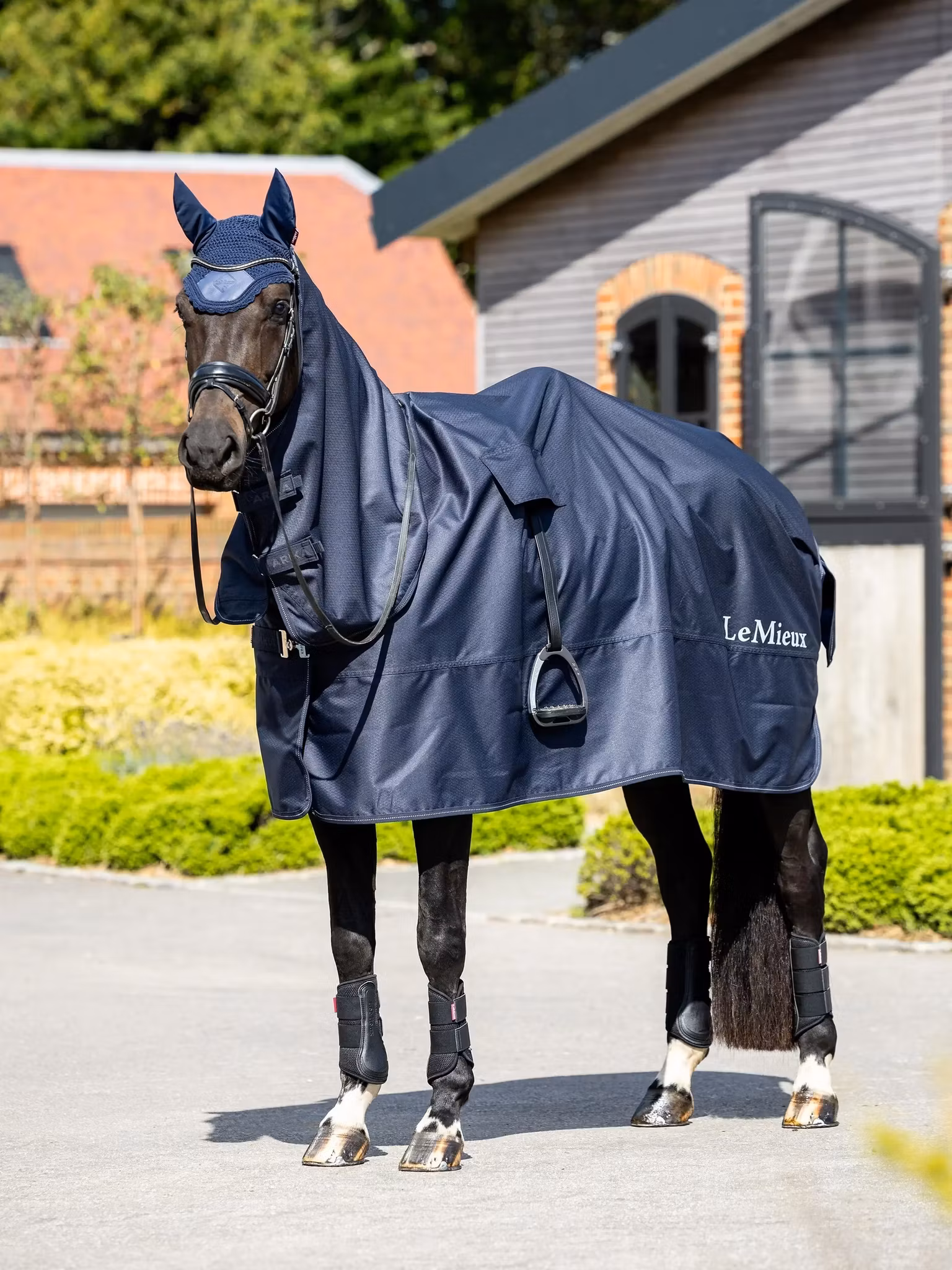 LeMiuex Rain Sheet Navy