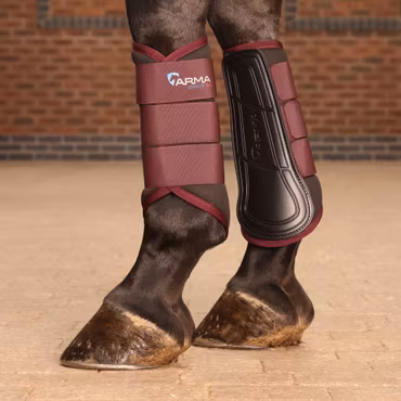 Arma Contour Pro Brushing Boots Black Cherry