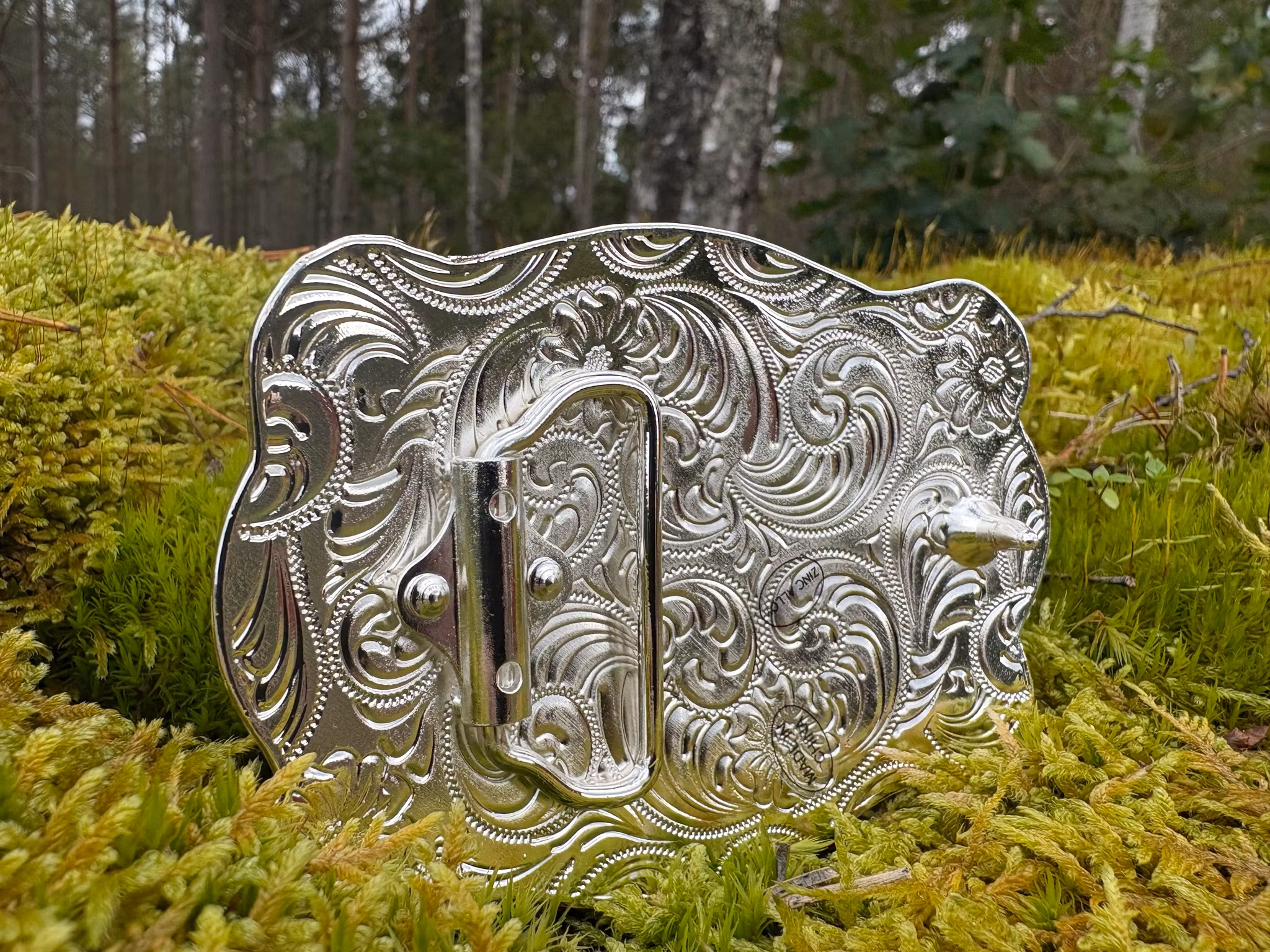 Stars & Stripes Western Buckle GS-611 100% Zinc Alloy