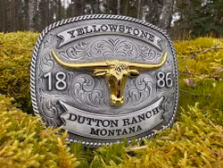 Stars & Stripes Western Buckle GS-612 100% Zinc Alloy