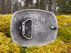 Stars & Stripes Western Buckle GS-612 100% Zinc Alloy