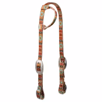 Patterned Poly Headstall Lost Creek