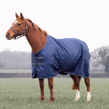 Shires Typhoon Regntäcke Navy 0 g
