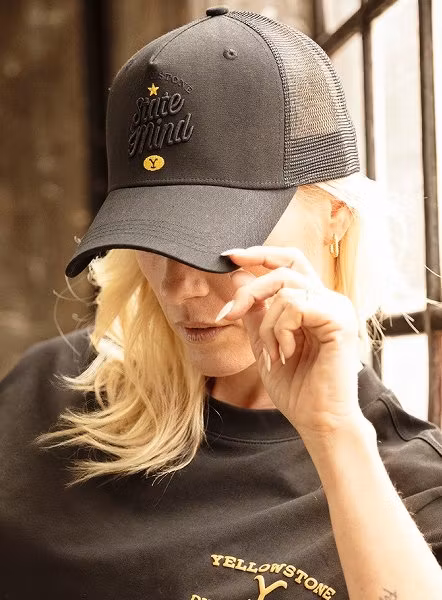 Stars & Stripes Trucker Cap Yellowstone -03