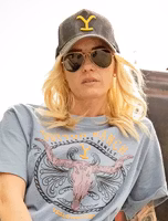 Stars & Stripes Trucker Cap Yellowstone -12