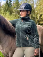 Jacson Dagmar Softpilejacka Grön