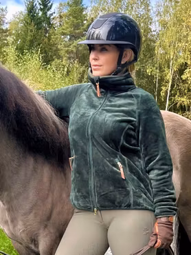 Jacson Dagmar Softpilejacka Grön