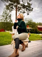 Jacson Dagmar Softpilejacka Grön