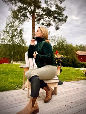 Jacson Dagmar Softpilejacka Grön