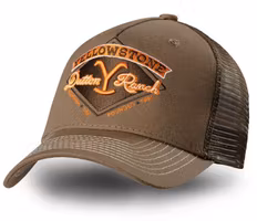 Stars & Stripes Trucker Cap Yellowstone -11