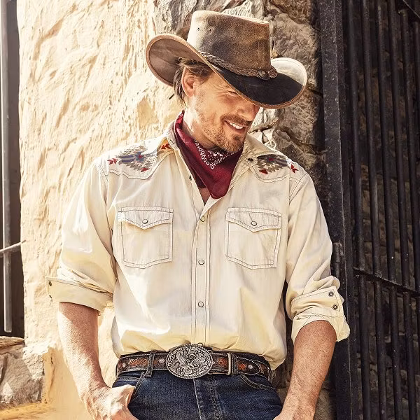 Stars & Stripes Westernshirt Barney 100% Cotton B