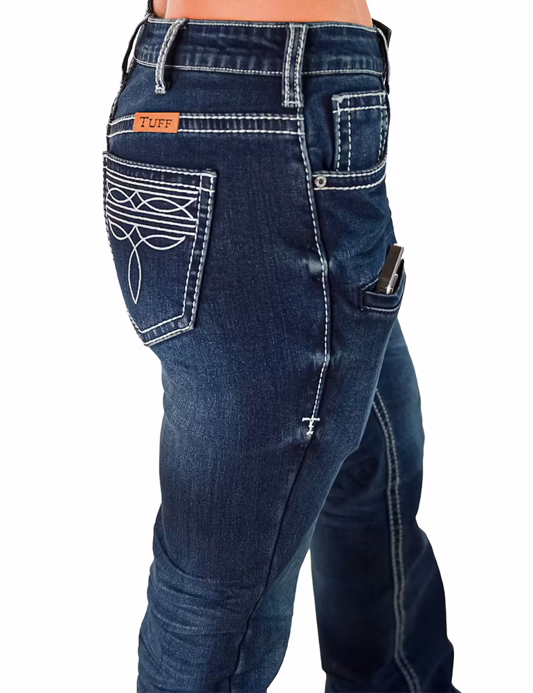 Cowgirl Tuff Co Winter Bootcut Stitch Jeans Regular
