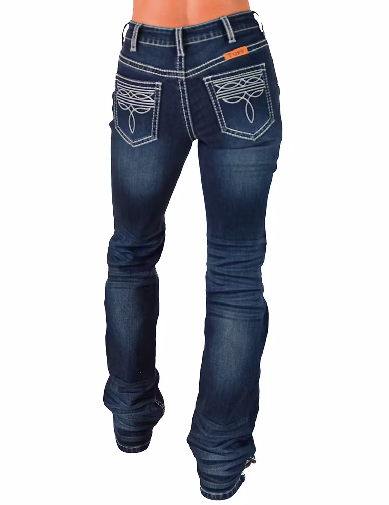 Cowgirl Tuff Co Winter Bootcut Stitch Jeans Regular