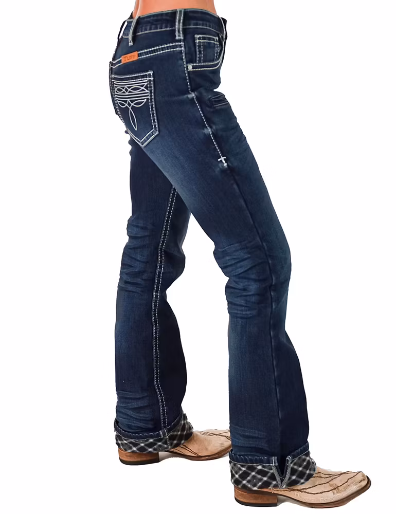 Cowgirl Tuff Co Winter Bootcut Stitch Jeans Regular