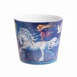 Lena Furberg Hästar Mugg Blue Moon