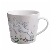 Lena Furberg Hästar Mugg White Horse