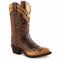 Old West Westernboots Wolf Bank