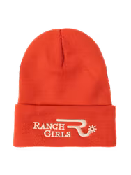 Ranch Girls Beanie Coral
