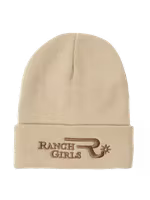Ranch Girls Beanie Beige