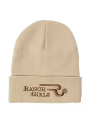 Ranch Girls Beanie Beige