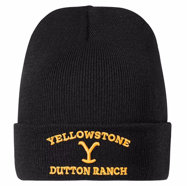 Yellowstone Beanie 02 Black