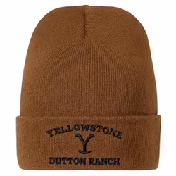 Yellowstone Beanie 03 Brown