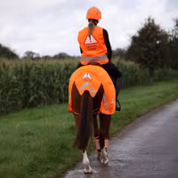Equi-Flector® Mesh Reflex Ländtäcke Orange