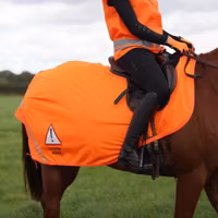Equi-Flector® Mesh Reflex Ländtäcke Orange