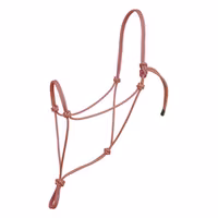 Silvertip Rope Halter Big Sky Pink/Black