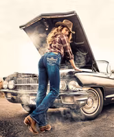 Stars & Stripes Jeans Diamond