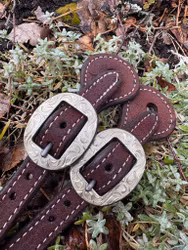 Professional´s Choice Men's Chocolate Roughout Spur Strap