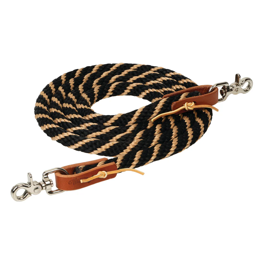 Weaver Poly Roper Reins with Scissor Snap