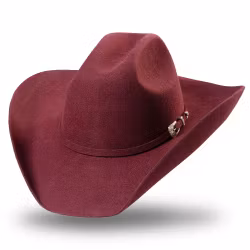 Stars & Stripes Westernhat Wyoming Burgundy