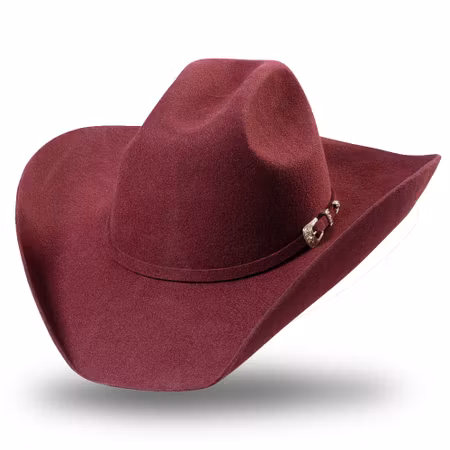 Stars & Stripes Westernhat Wyoming Burgundy