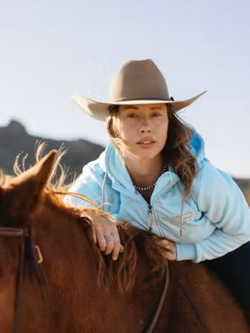 Ranch Girls Fleece Pro Shield ́Camilla Crystal Blue