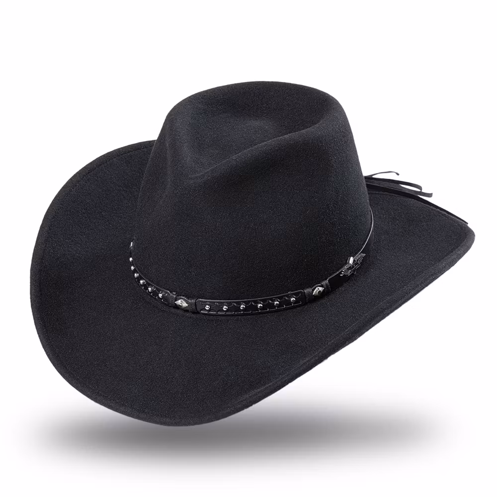 Stars & Stripes Cowboyhat Reno Black