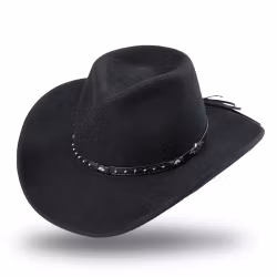 Stars & Stripes Cowboyhat Reno Black