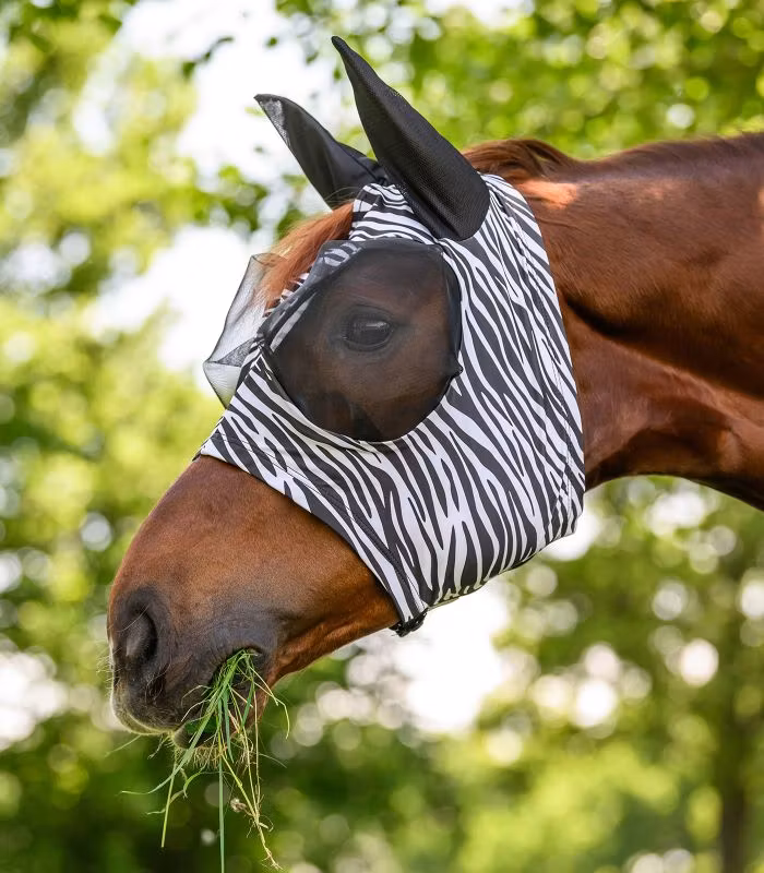 Waldhausen Puck Zebra Fly Mask