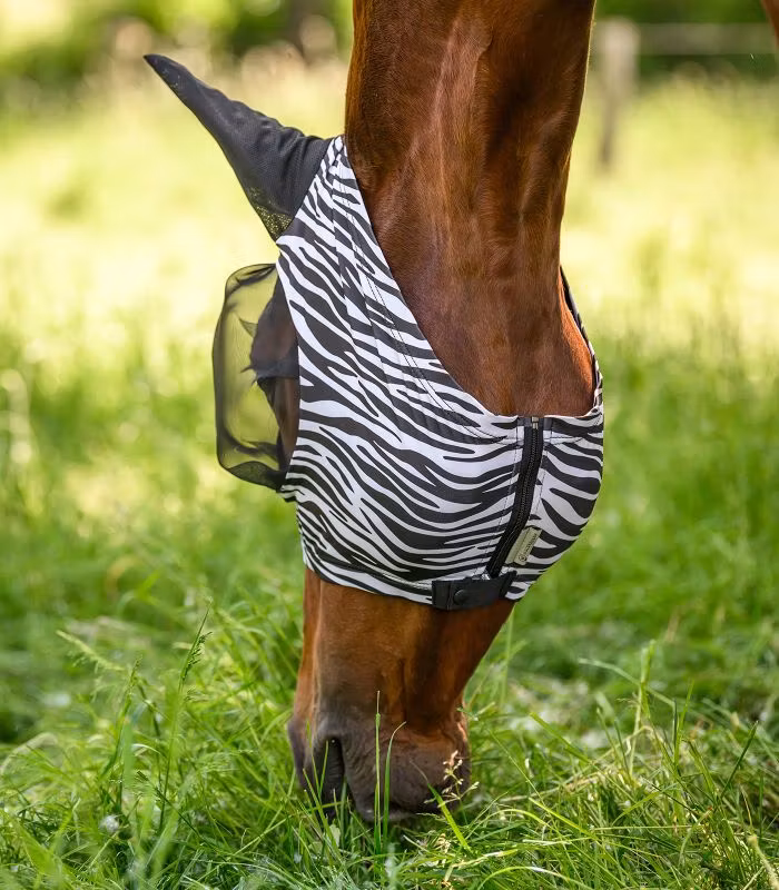 Waldhausen Puck Zebra Fly Mask
