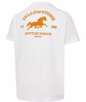 T-Shirt Yellowstone Horse 100% Cotton