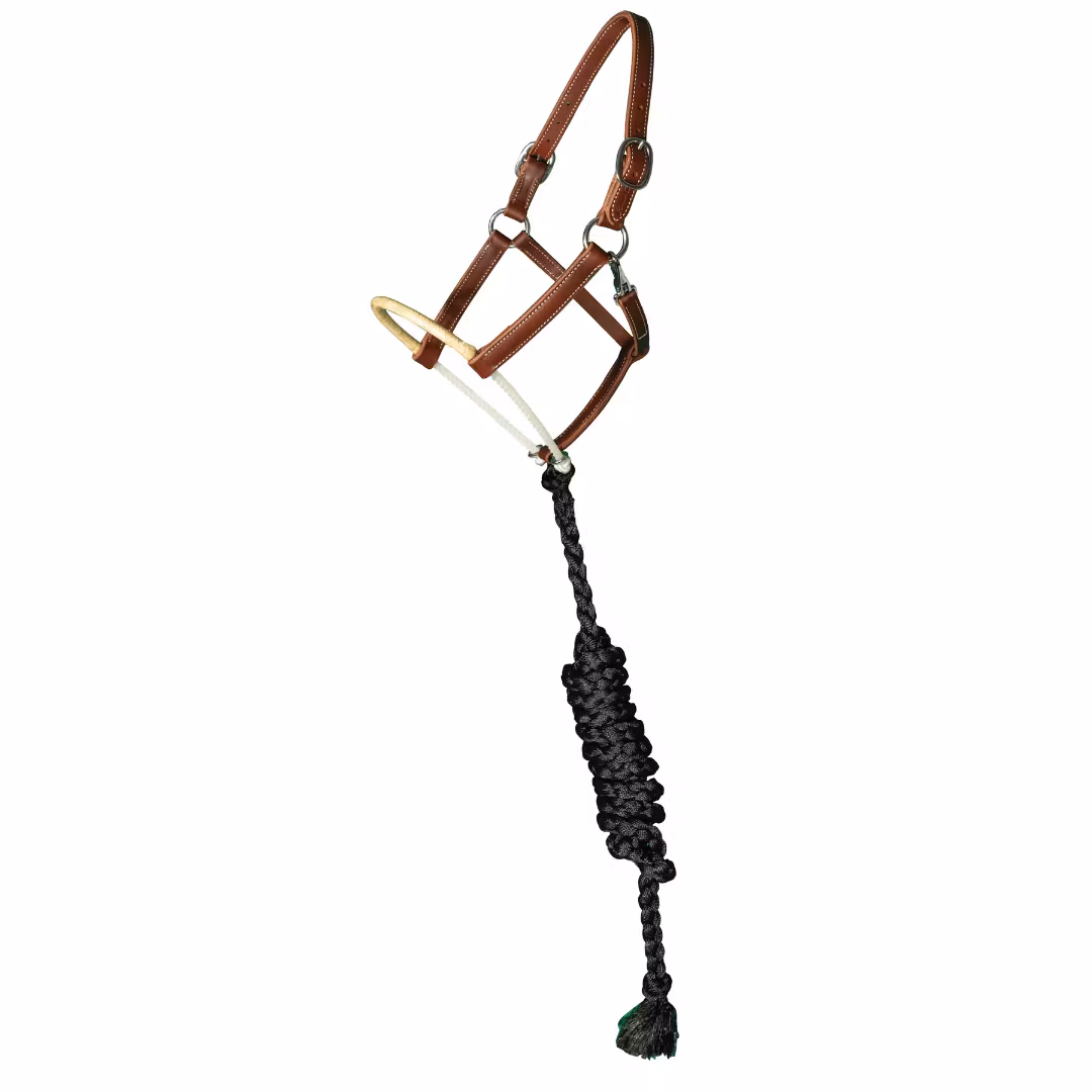Profosseional´s Choice Ranch Halter Rawhide Rope Nose