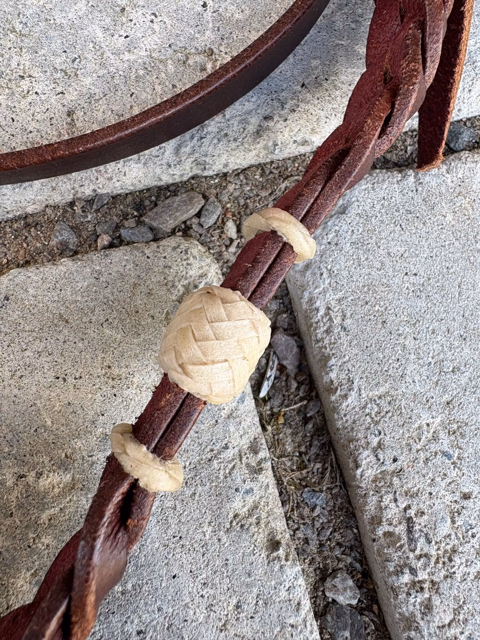 Bosal Head Strap Rawhide Vaquero