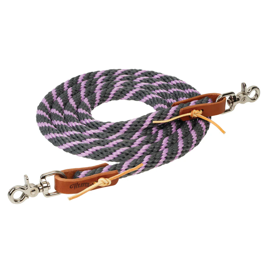 Weaver Poly Roper Reins with Scissor Snap