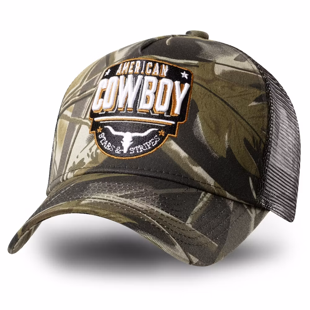 Stars & Stripes Trucker Cap Trucker Cap American Cowboy