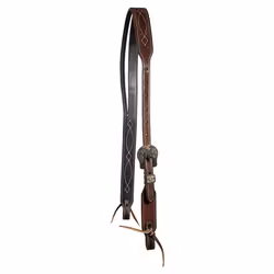 Professional´s Choice Tapered Gunslinger Slit-Ear Headstall Chocolate/Roughout
