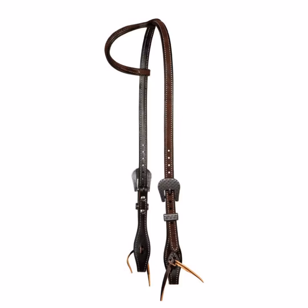 Professional´s Choice One Ear Headstall  Chocolate/Roughout