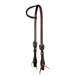 Professional´s Choice One Ear Headstall  Chocolate/Roughout